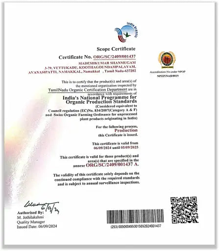 Organic Certification