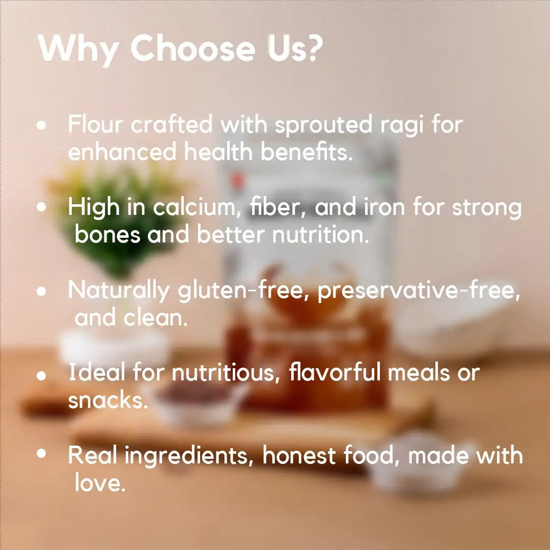 Sprouted Ragi Flour