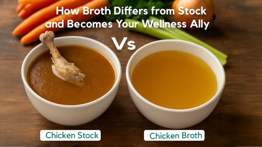 Chicken Stock vs Broth: How Broth Differs from Stock and Becomes Your Wellness Ally