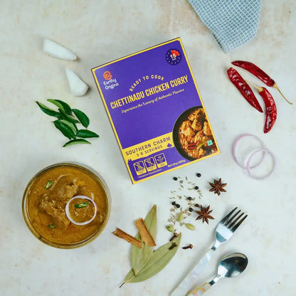 Chettinadu Chicken Curry & Gravy