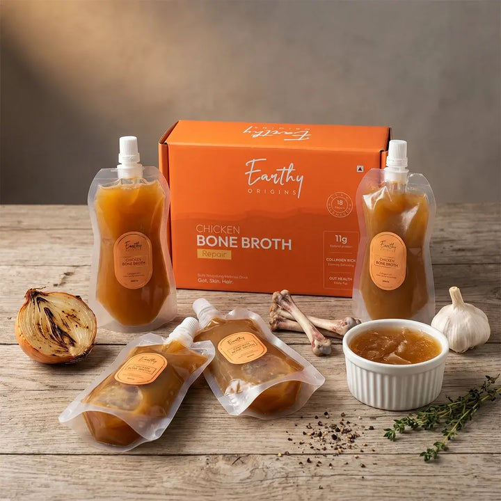 Chicken broth soup, hot & sour chicken soup, chicken bone soup, broth soup, chicken broth in soup.
