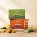 Millet Pizza and Lime Chilli low sugar protein bars combo pack with savoury flavours and balanced nutrition