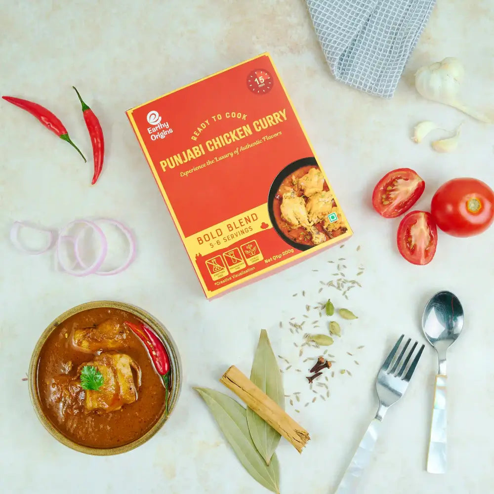 Homemade Punjabi Chicken Curry / Gravy Online - Shop Now – Earthy Origins