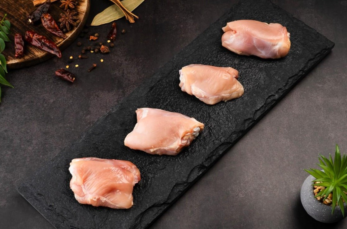 Free Range Chicken Thigh Without Skin