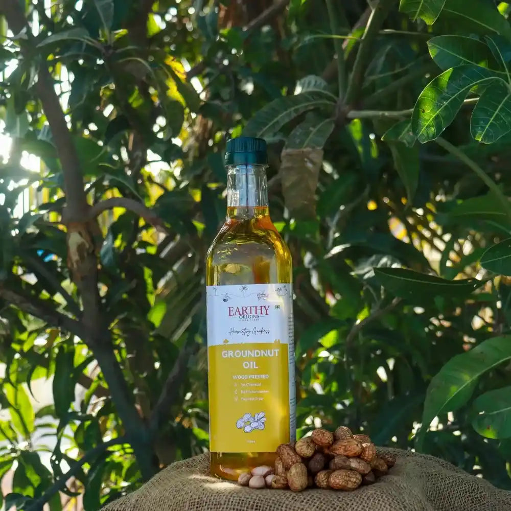 Cold Pressed Groundnut Oil